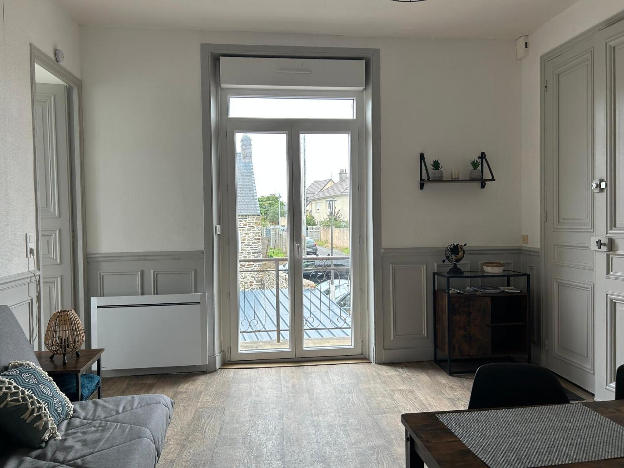 Appartement F1, Refait A Neuf, 150M De La Plage Donville-les-Bains Dış mekan fotoğraf